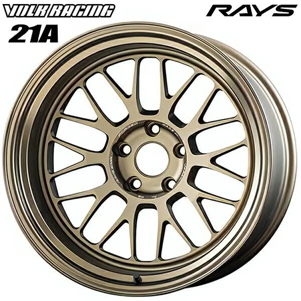 サマータイヤ ホイールセット 235/50R18インチ 5H114.3 RAYS レイズ ボルクレーシング V21A BR ヨコハマ ブルーアース RV-03