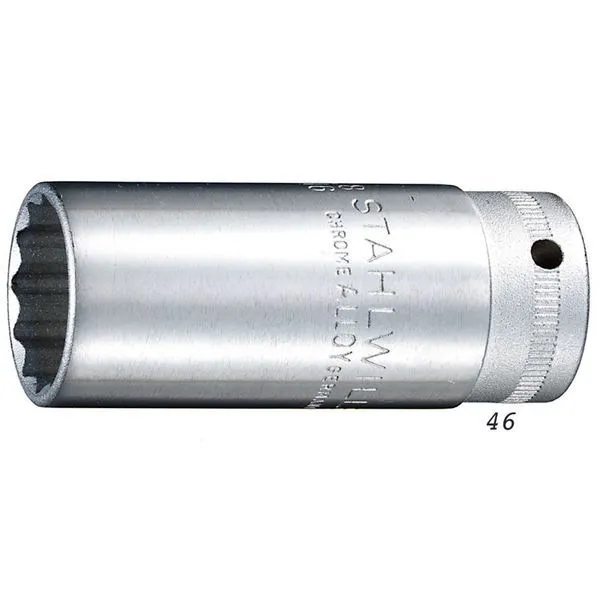 STAHLWILLE（スタビレー） 46-21 （3／8SQ）ディープソケット （12角）（02020021） (代引不可)