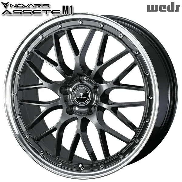 オールシーズンタイヤ ホイール4本セット 225/45R18インチ 5H114 ウェッズ ノヴァリス アセット M1 GM/RP コンチネンタル DWS06+