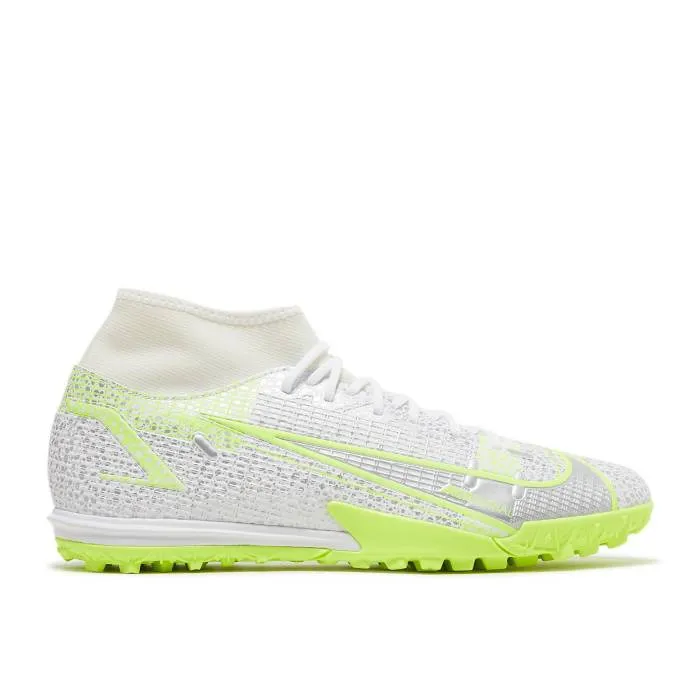 ナイキ Nike 【 Mercurial Superfly 8 Academy Tf Metallic Silver Volt Men White/Metallic Silver/Volt/Black 】 アカデミー Silver 銀色・シルバー メンズ 白色 ホワイト Silver 銀色・シルバー 黒色 ブラック