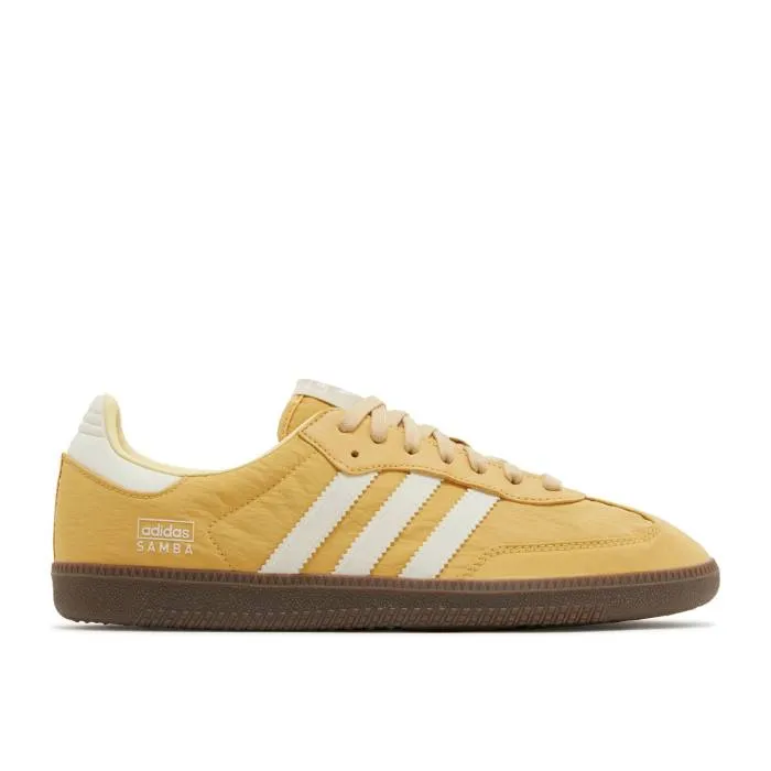 アディダス Adidas 【 Samba Og Reflective Nylon Pack - Oat Men Oat/Wonder White/Gum 】 サンバ ナイロン メンズ 白色 ホワイト