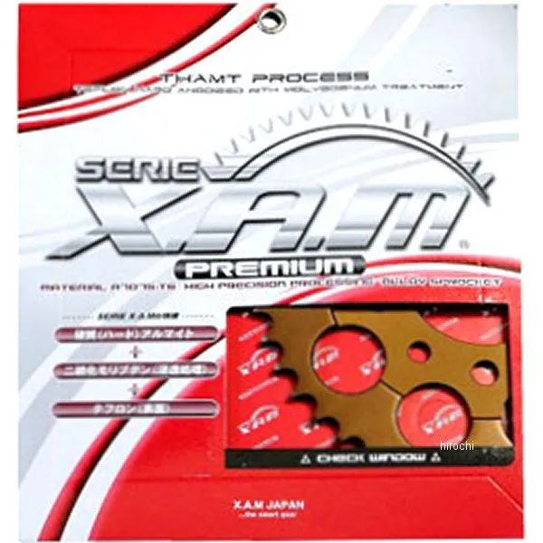A6701X41 ザム XAM リア スプロケット プレミアム 530/41T 99年以前 スポーツスター 1200、883 アルミ ハードアルマイト SP店