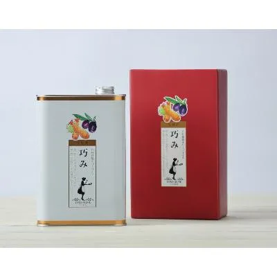 ふるさと納税 小豆島町 【ギフト用】【最大量】クリアオリーブオイル[巧み]1,600g(贈答用・熨斗つき)