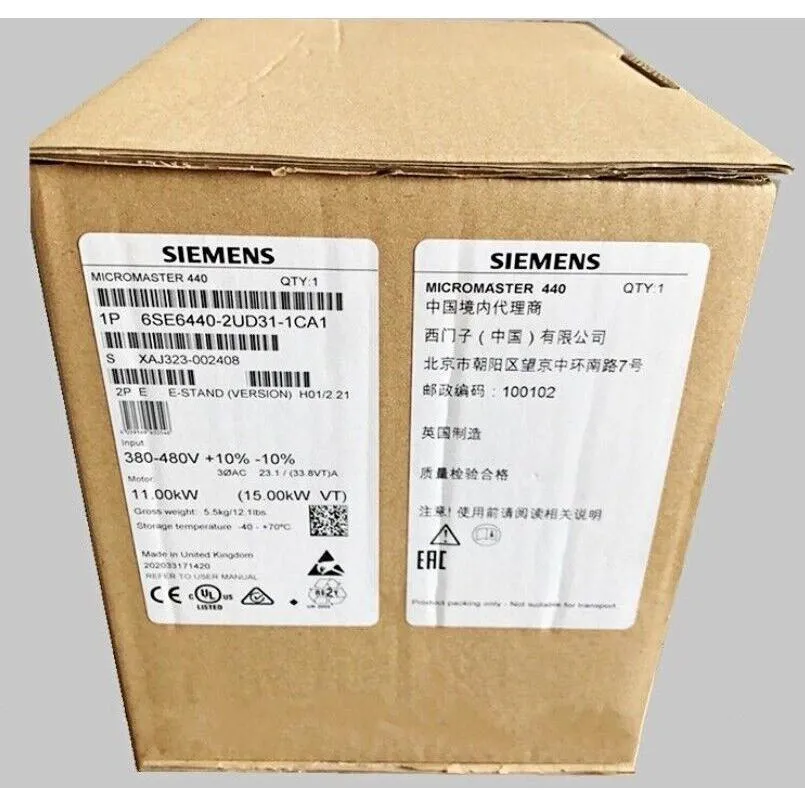 PLC 6SE6440-2UD31-1CA1 6SE64402UD311CA1