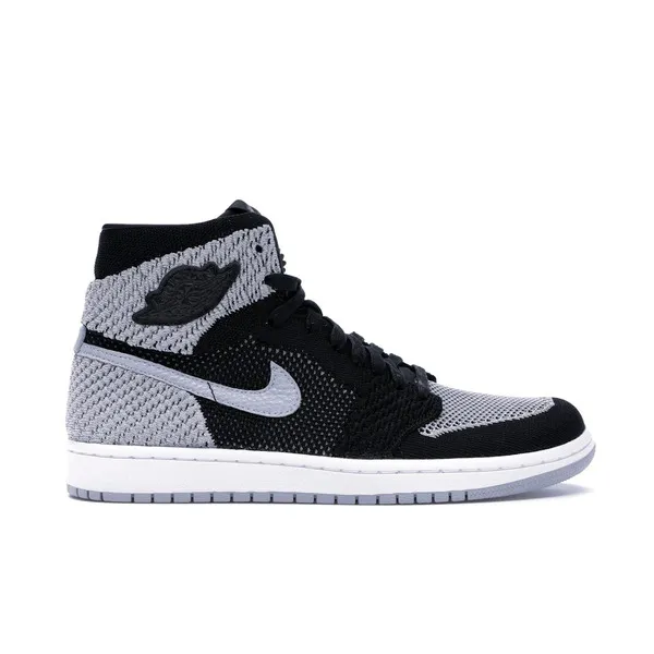 Jordan ジョーダン メンズ スニーカー  【Jordan 1 Retro High Flyknit Shadow】  サイズ US_12(30.0cm) Black/Wolf Grey-White