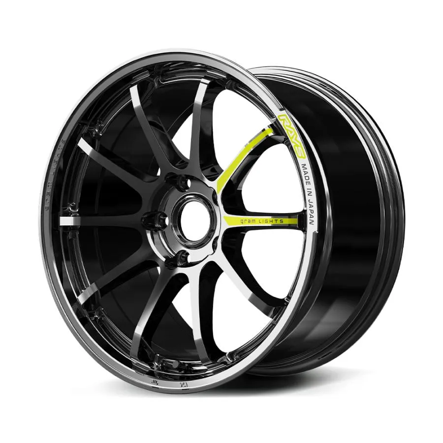 ＜要納期確認＞レイズ  グラムライツ ５７ＮＲ ＬＩＭＩＴＥＤ ７．５J-１８ ５H １００ +４５ ＲＢカラー