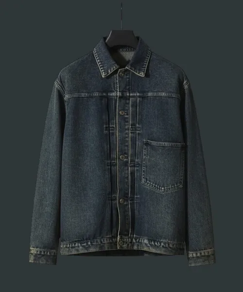 デニムジャケット gジャン 「残りわずか/SETUP可」オーバーダイデニム ジャケット　｜春服/岡山産/大戦モデル/ヴィンテージライク メンズ