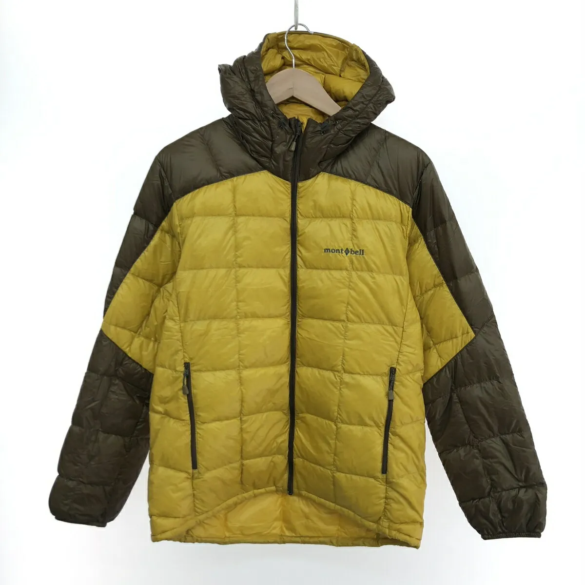 mont-bell モンベル スペリオダウンパーカー  サイズ:M バイカラー 1101464   ブラウン/イエロー メンズ【中古】