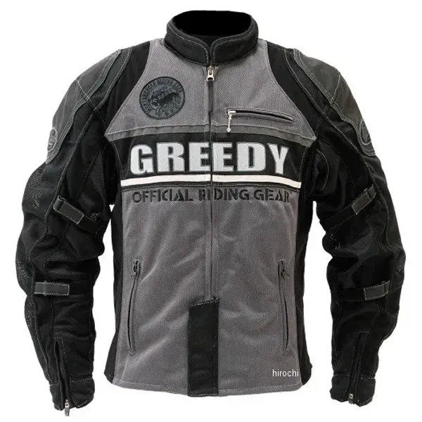 GRGNS061GY3 GNS-061 グリーディー GREEDY 春夏モデル スポーツメッシュジャケット グレー 3Lサイズ SP店