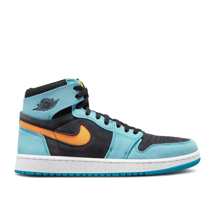 ナイキ エアジョーダン Air Jordan 【 Jordan 1 High Zoom Comfort 2 Bleached Aqua Citrus Men Bleached Aqua/Black/White/Bright Citrus 】 ハイ ズーム アクア メンズ アクア 黒色 ブラック 白色 ホワイト