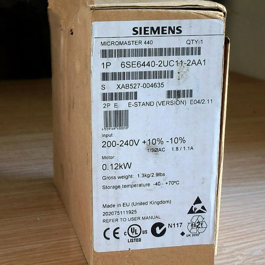 1PC  6SE6440-2UC11-2AA1 6SE6 440-2UC11-2AA1