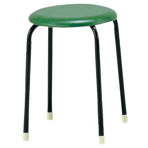 業務用椅子 丸椅子 M－24M(10脚入)グリーン/業務用/新品/送料無料