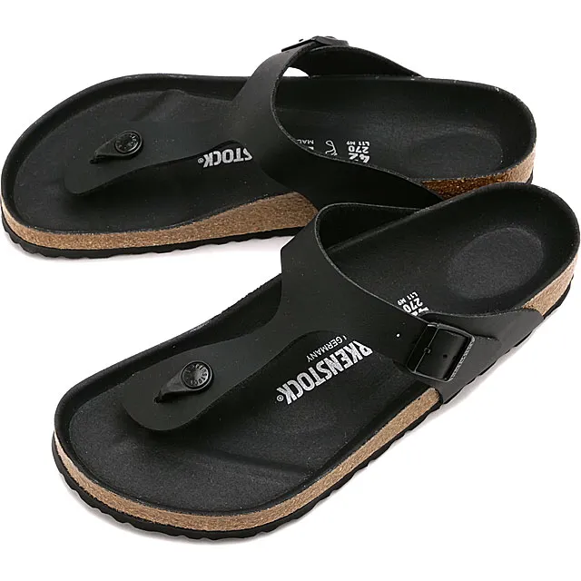 ビルケンシュトック BIRKENSTOCK サンダル ギゼ ビルコフロー 1029143 SS25 ドイツ製 コンフォートサンダル 健康サンダル Triples-Black 正規取扱店