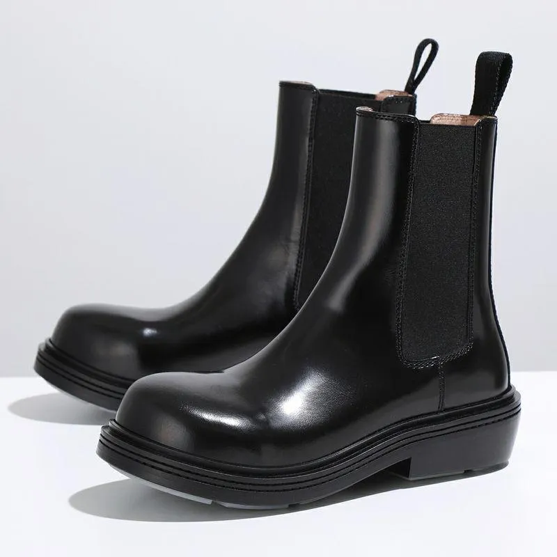 【訳あり】BOTTEGA VENETA ボッテガヴェネタ アンクルブーツ FIREMAN ファイアーマン 754259 V3H80 レディース サイドゴア チェルシー 靴 754259V3H801000
