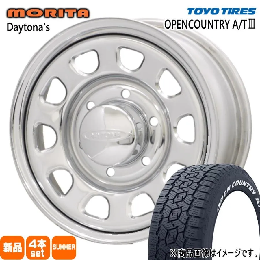 215/65R16 109/107R LT トーヨータイヤ OPENCOUNTRY A/T3 夏用 サマータイヤ DAYTONA'S G2 200系 ハイエース 専用