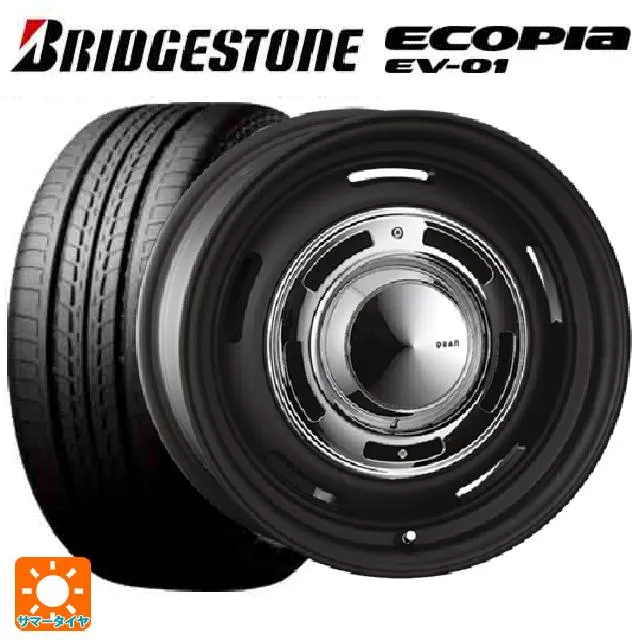 送料無料 サマータイヤホイール 4本セット 205/55R16 91V ブリヂストン エコピア EV-01 正規品 # クリムソン ディーン クロスカ