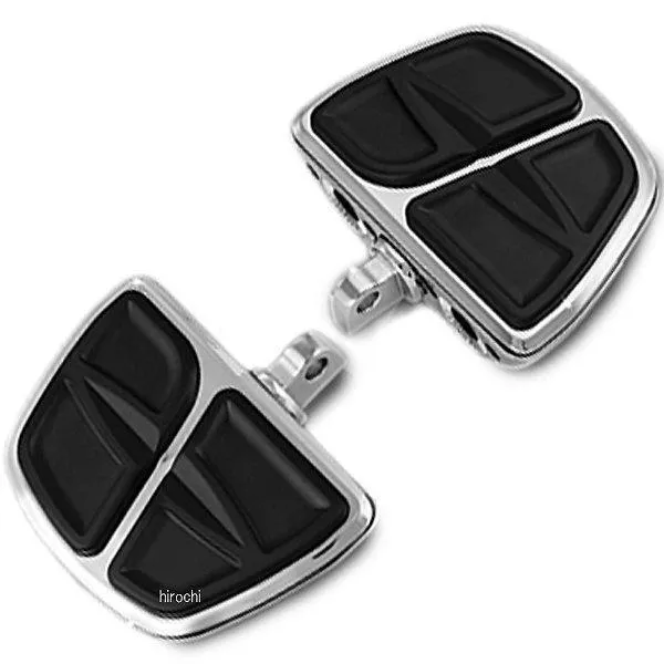 【USA在庫あり】 kur7610 クリアキン Kuryakyn ミニボード キネティック オス型フットペグ付 クローム JP店
