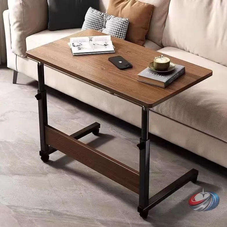 昇降式デスク 80×50cm 高さ無段階調節 パソコンデスク ピークル 北欧おしゃれ 在宅勤務に 脚カバー付き 組立品で作業姿勢を自由に調整できるワークテーブル