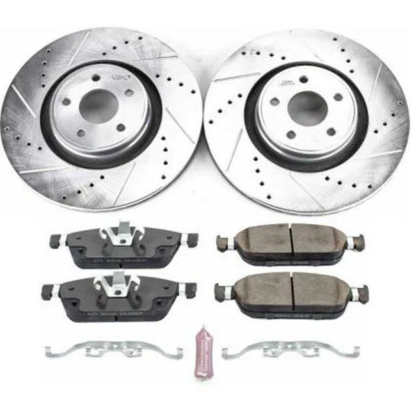 【USA在庫あり】 psbK7147 Power Stop 15年-18年 フォード Focus フロント Z23 Evolution Sport ブレーキ キット SP店