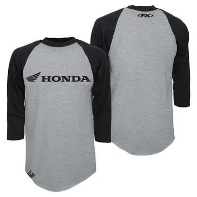 Factory Effex ファクトリーFX Honda Baseball Tee 長袖シャツ バイクウェア 自転車にも