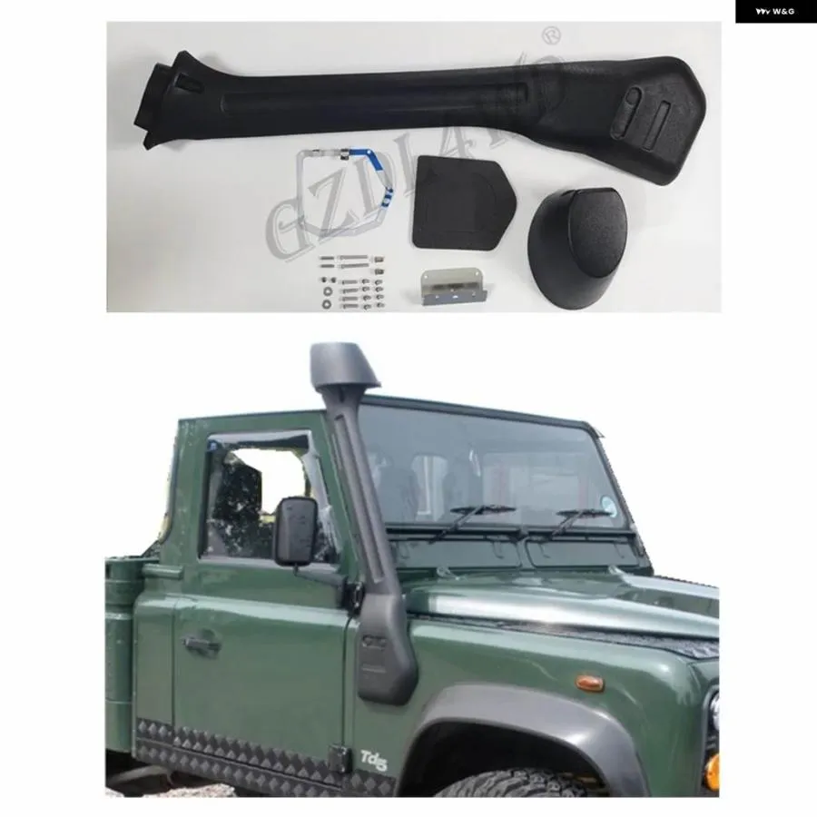 並行輸入品 車両用 4X4 シュノーケルキット ディフェンダー 90 110 130 300TDI TD5 97-12 ランドローバー ディフェンダー TD4 20