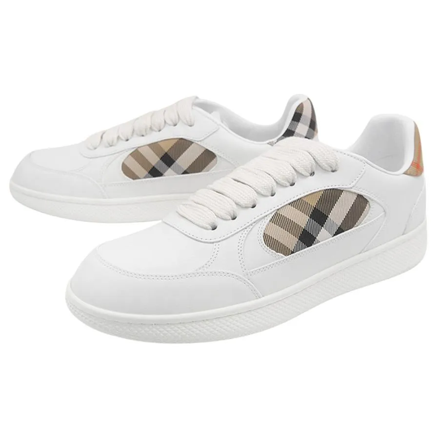 BURBERRY バーバリー メンズローカットスニーカー 81086491 / MF TERRACE MIX ホワイト×サンド
