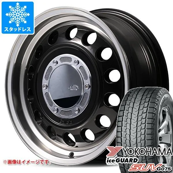 5本セット スズキ ジムニー用 スタッドレス ヨコハマ アイスガード SUV G075 6.50R16 LT 97/93Q ガルシア シスコ タイプ2