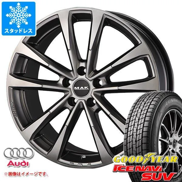 アウディ A6 F2系用 スタッドレス グッドイヤー アイスナビ SUV 225/55R18 98Q MAK マイン