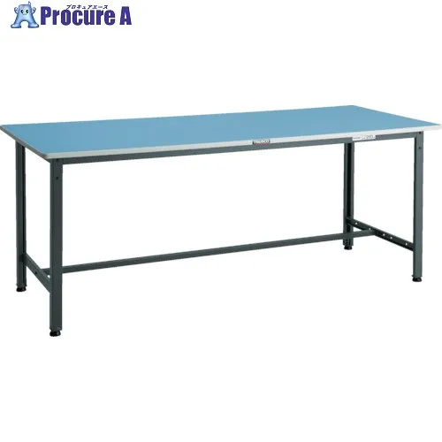 TRUSCO 軽荷重作業台(250kg)BE型 900X600XH740 基本タイプ ダークグレー色 BER-0960 1台 ■▼856-3846