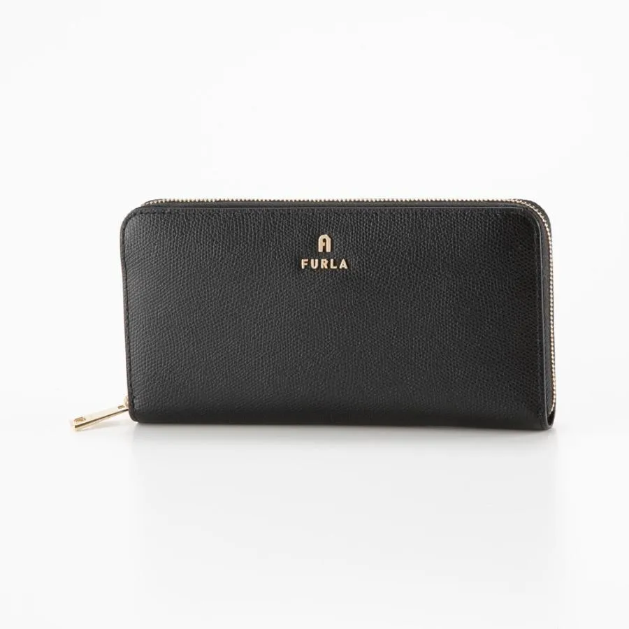 フルラ FURLA 長財布 CAMELIA カーフ ラウンド/NERO WP00322-ARE000　フィットハウス