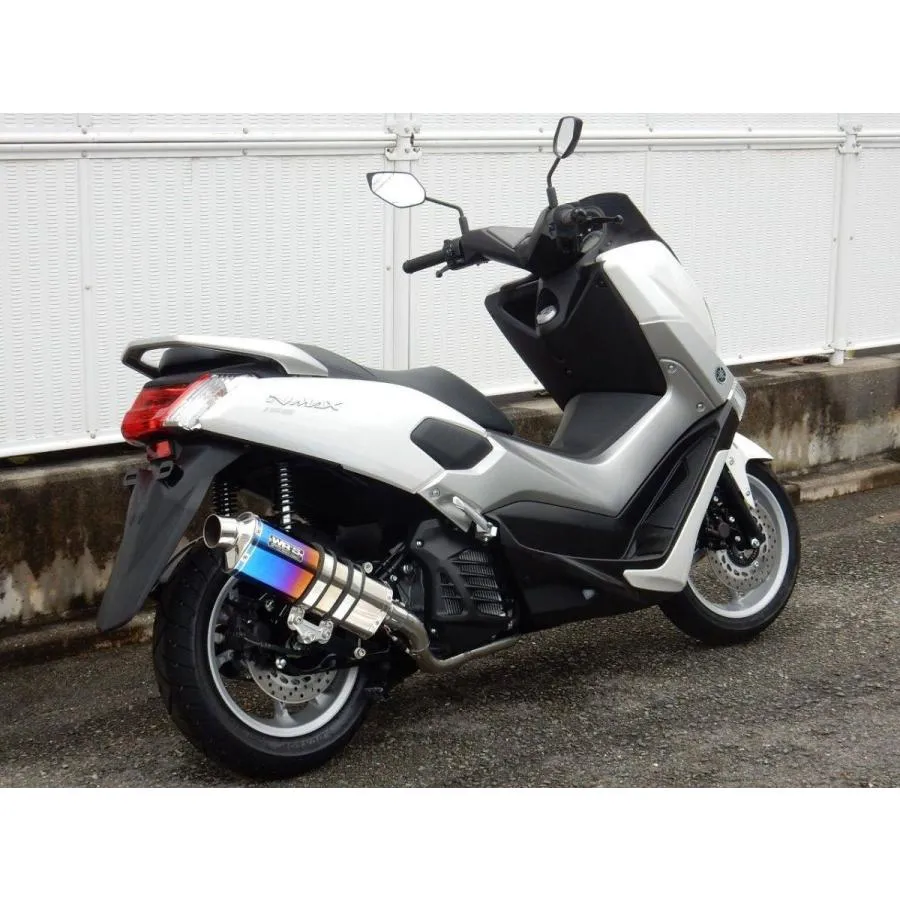 WR’S ダブルアールズ フルエキゾーストマフラー サイレンサータイプ：焼き色 NMAX155 YAMAHA ヤマハ マフラー