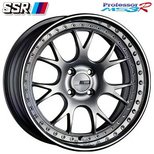 サマータイヤ ホイール4本セット 175/60R16インチ 4H100 SSR プロフェッサー MS3R シルバー マッドスター ラジアルM/T ホワイトレター
