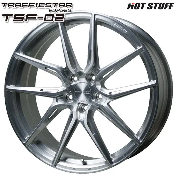 サマータイヤ ホイール4本セット 225/35R19インチ 5H114.3 ホットスタッフ トラフィックスター フォージド TSF-02 BR ラウフェン LK03