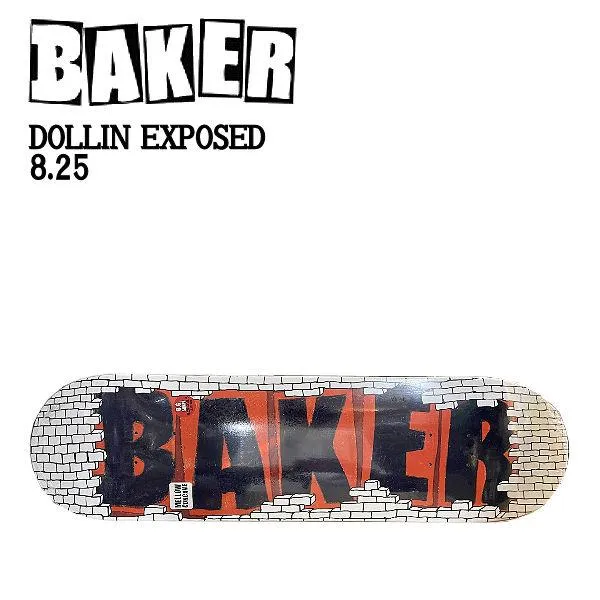 ベイカー BAKER DOLLIN EXPOSED ドリン バリー スケートボード DOLLIN BARRY デッキ 板 7層 ブラック