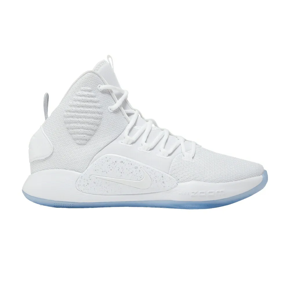ナイキ ハイパーダンク 白色 ホワイト 銀色 シルバー WHITE ICE スニーカー メンズ NIKE HYPERDUNK X EP / WHITE WHITE METALLIC SILVER