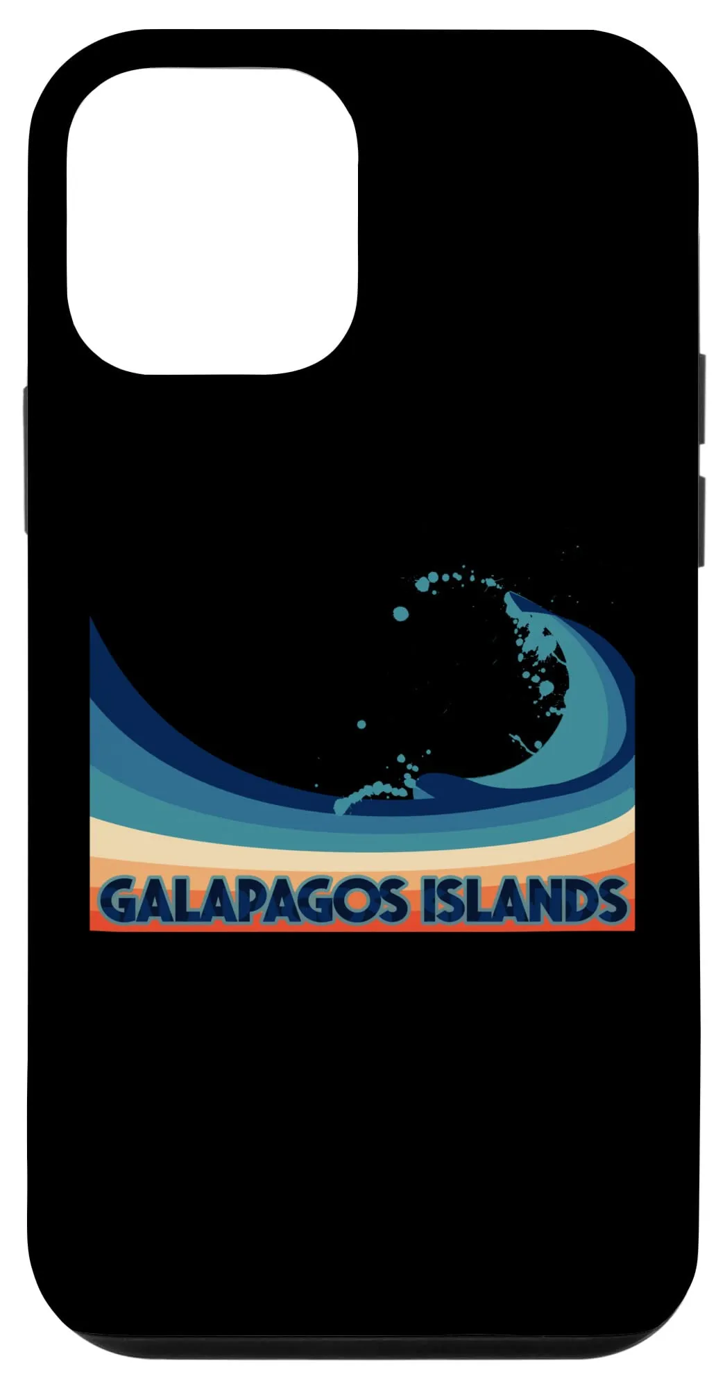 iPhone 12 mini ガラパゴス諸島 エクアドル レトロ セーリング\u0026フィッシングバケーション スマホケース