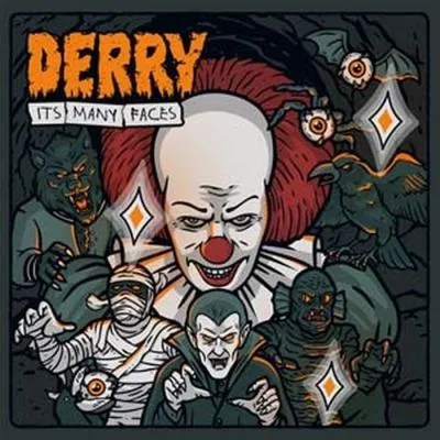 Derry / Its Many Faces (Clear Orange Black Marble Vinyl)   〔LP〕