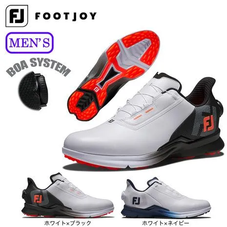 フットジョイ（FOOT JOY）（メンズ）ゴルフシューズ フューエル BOA 55435 55416 W