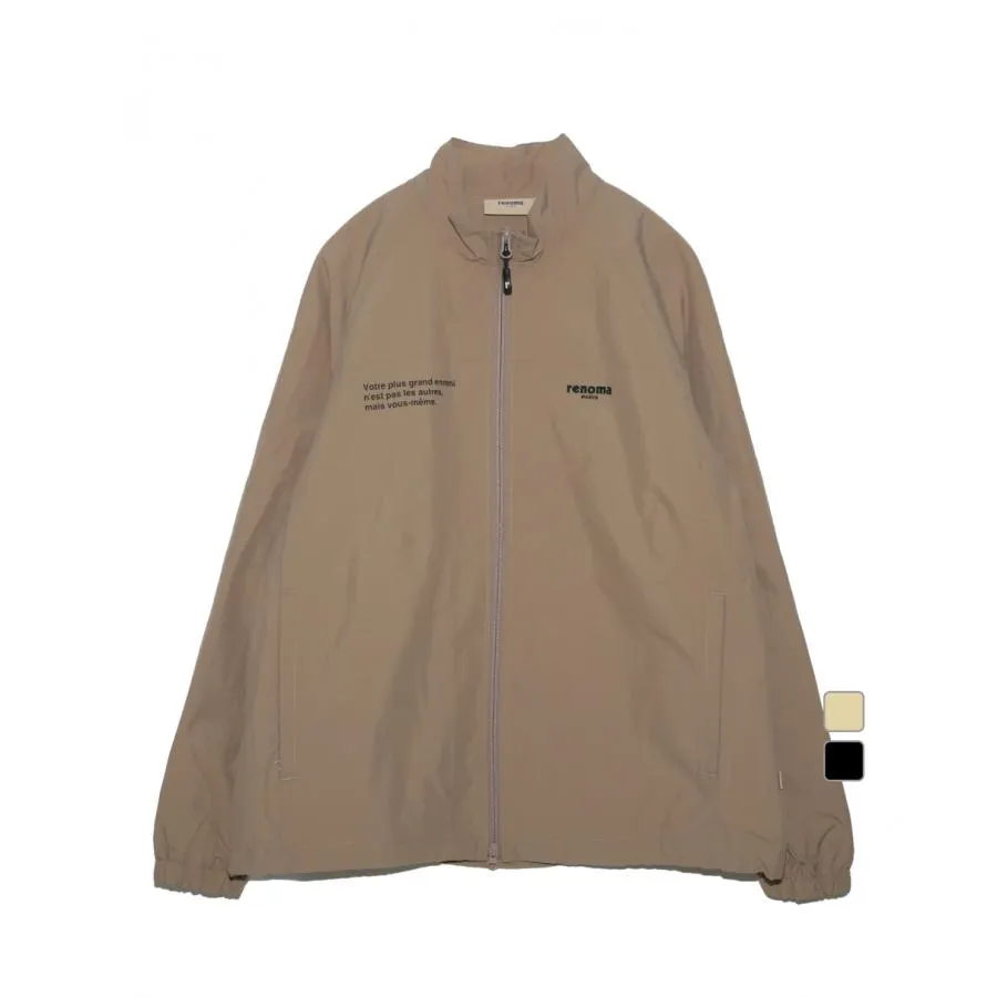 ゴルフウェア 長袖ウインドブレーカー 春 夏 BACK SWITCHING NYLON ZIP JK RGBO-001 メンズ