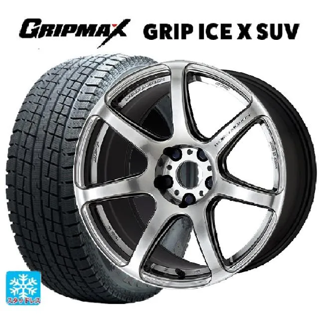 レクサス LBX(10系)用 225/55R18 102H XL グリップマックス グリップアイスX SUV ブラックレター # エモーション T7R