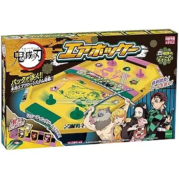 【中古】エポック社(EPOCH) 鬼滅の刃 エアホッケー STマーク認証 4歳以上 おもちゃ ゲーム プレイ人数:1~4人 EPOCH