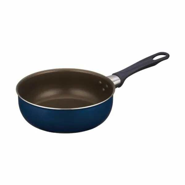 【5個セット】サーモス デュラブルシリーズ 炒め鍋 20cm ネイビー ガス火専用 KFI-020D NVY 高品質