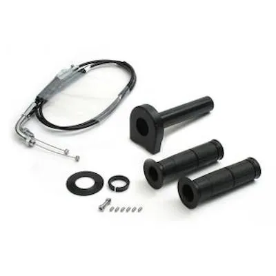 ACTIVE 車種別スロットルキット TYPE-2 巻取φ28/メッキ金具 ブラック モンキー125/ABS(18-19) 1074050 バイク