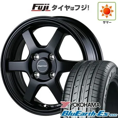 【新品 軽自動車】エブリイワゴン 夏タイヤ ホイール4本セット 155/70R13 ヨコハマ ブルーアース ES32 アルジェノン フェニーチェ RX-5 4J 13インチ