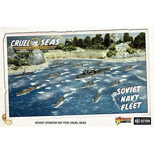 ボードゲーム 英語 アメリカ 782611003 Cruel Seas Soviet Navy Fleet 1:300 WWII Naval Military Wargam