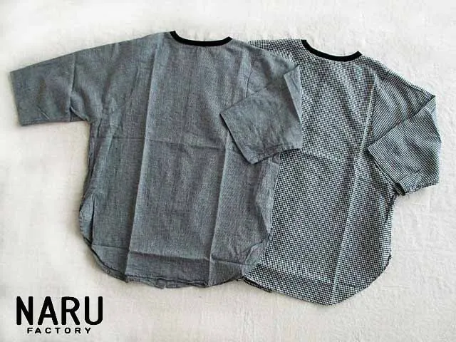 SALE! 30%OFF!!  NARU オーガニックコットン ラウンドシャツ :662836：レディース