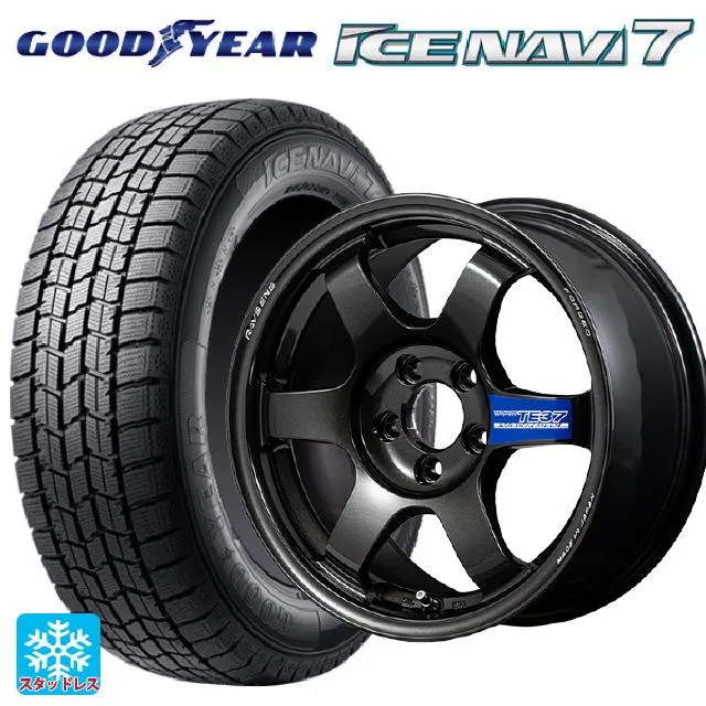 送料無料 スタッドレスタイヤホイール 4本セット 2025年製 205/65R15 94Q グッドイヤー アイスナビ7(数量限定) # レイズ ボルク