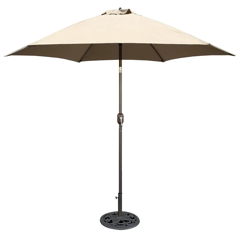 【並行輸入品】 Verano Garden Patio Umbrella 9ft Outdoor Table Market Umbrella,