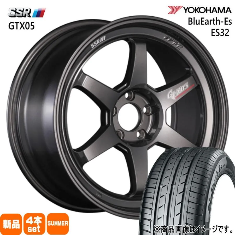 225/40R18 92W XL ヨコハマ BluEarth-Es ES32 夏用 サマータイヤ GTX05 ドリフト・グリップ・サーキット・向け