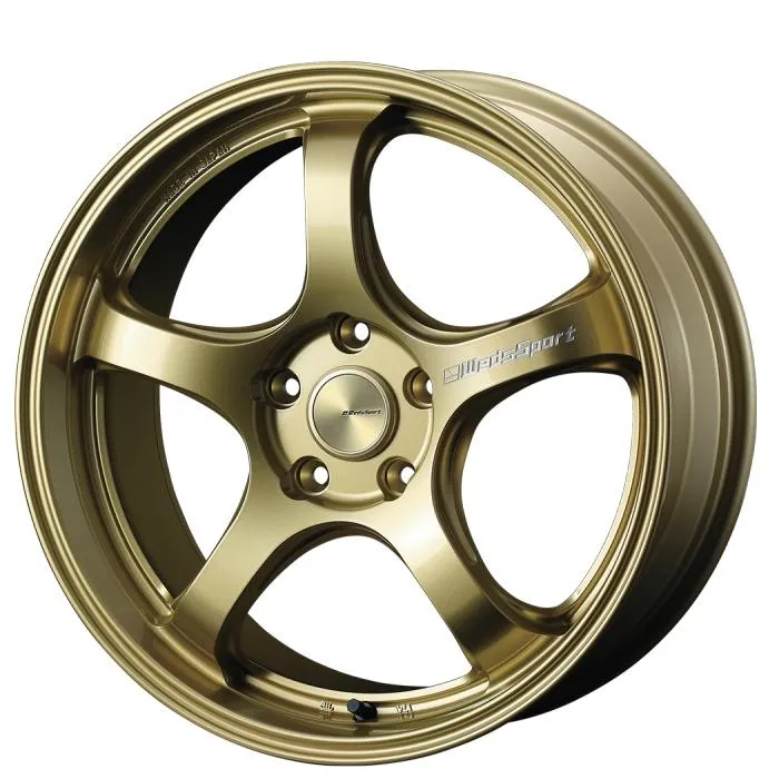 DUNLOP SPORT MAXX LUX 235/50R18 97W WedsSport RN-05M GOLD 18インチ 7.5J+45 5H-114.3 サマー 4本セット